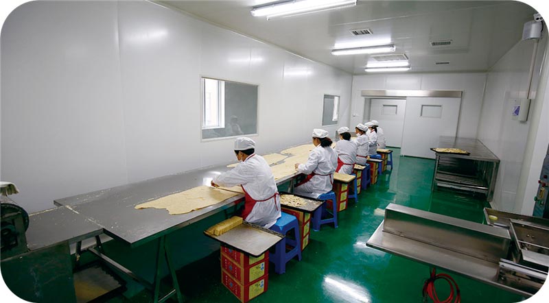10萬級焙烤食品廠凈化車間裝修工程