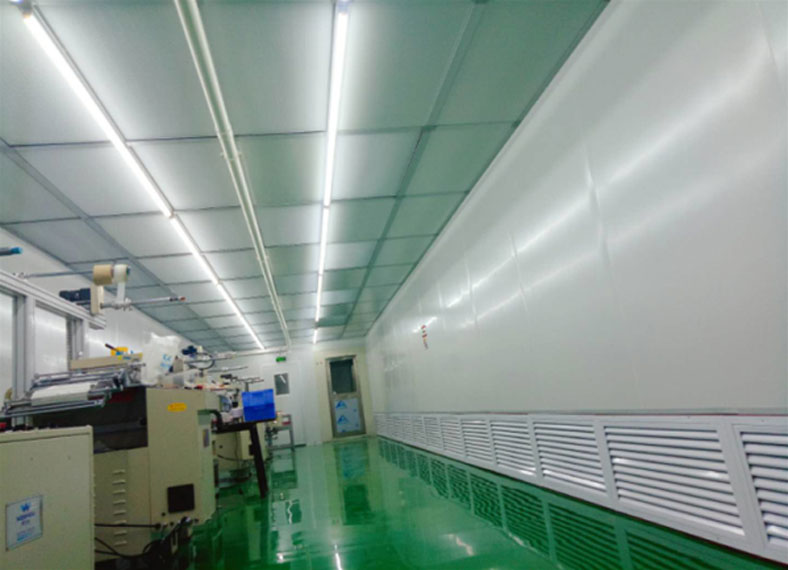 嘉興千級(jí)電子凈化車間裝修工程