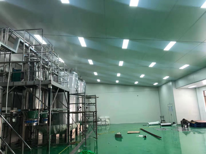 潔凈車間工藝管道安裝施工圖片